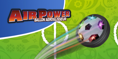 Les ballons aéroglisseurs Air Power