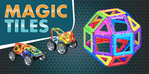 Les jeux de construction Magic Tiles